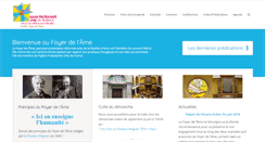 Desktop Screenshot of foyerdelame.fr